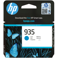 HP Cartucho de tinta original 935 cian