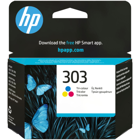 HP Cartucho de tinta Original 303 tricolor