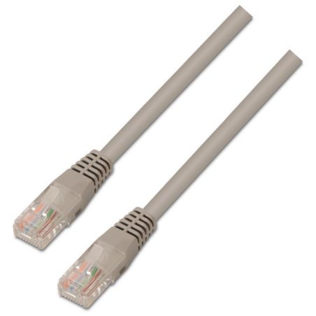 AISENS A135-0266 cable de red Gris 1 m Cat6 U/UTP (UTP)