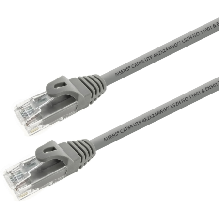 AISENS A145-0331 cable de red Gris 15 m Cat6a U/UTP (UTP)