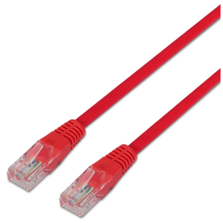 AISENS A135-0238 cable de red Rojo 1 m Cat6 U/UTP (UTP)