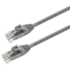 AISENS A145-0325 cable de red Gris 0,5 m Cat6a U/UTP (UTP)