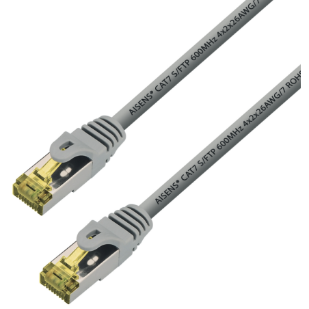 AISENS A146-0335 cable de red Gris 2 m Cat7 S/FTP (S-STP)