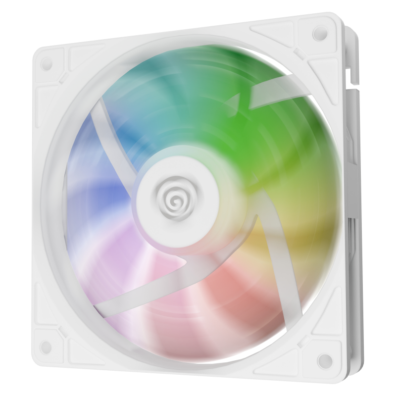 GENESIS Oxal 120 ARGB Carcasa del ordenador Ventilador 12 cm Blanco