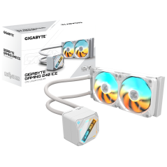 GIGABYTE GAMING 240 ICE Refrigeración Líquida para CPU - 2x120mm Venti
