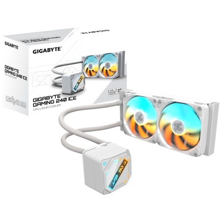 GIGABYTE GAMING 240 ICE Refrigeración Líquida para CPU - 2x120mm Venti