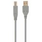 Gembird 1.8m USB 2.0 A/B M cable USB 1,8 m USB A USB B Gris