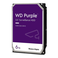 Disco duro interno hdd wd western digital purple wd64purz 6tb 3.5 pulg
