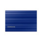 Disco duro externo ssd samsung 2tb t7 shield nvme azul mu - pe2t0r - e