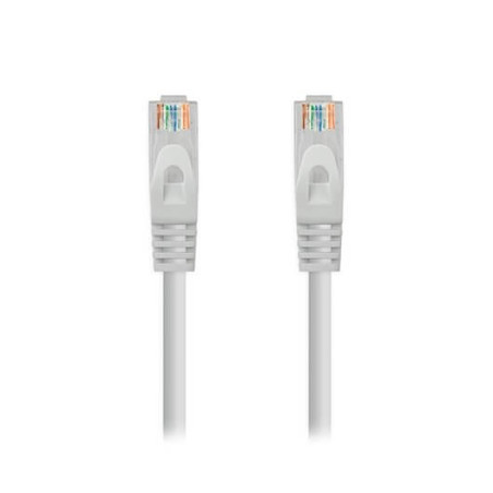 Latiguillo cable red nanocable rj45 cat.6 lszh 0.5m - awg24 - gris