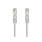 Latiguillo cable red nanocable rj45 cat.6 lszh 0.5m - awg24 - gris