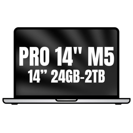 Apple Macbook Pro 14/ M5 Pro 18-Core CPU/ 24GB/ 2TB SSD/ 20-Core GPU/ Plata