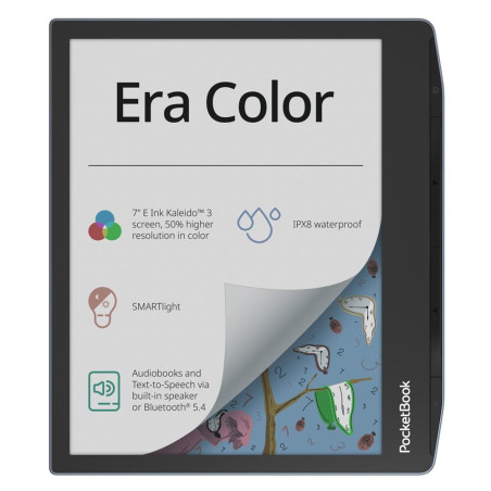 Libro electronico ebook pocketbook era color 7 pulgadas 32gb azul oscu