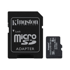 Tarjeta memoria micro secure digital sdhc 8gb kingston industrial clas