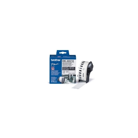 Etiquetas cinta continua brother blanca dk22210 29mmx30.48 ql - 1050 -