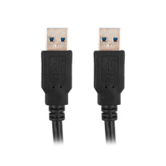 Cable usb 3.0 lanberg 0.5m - macho - macho - negro