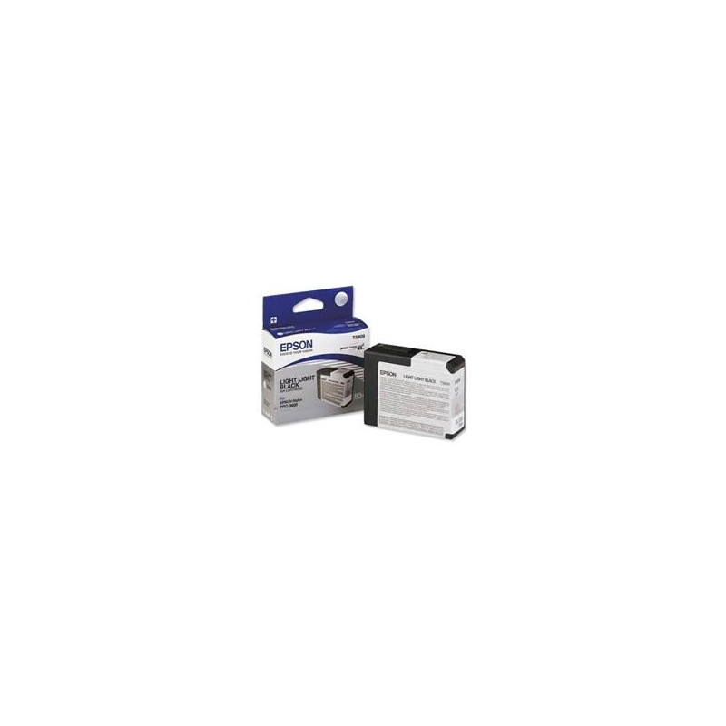 Cartucho tinta epson t5809 gris claro stylus pro 3800 - 3880