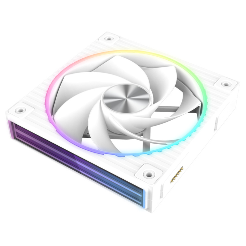 Zalman ZM-DF120R Placa base Ventilador 12,4 cm Blanco 1 pieza(s)