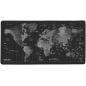 NATEC Time Zone Map Maxi Negro, Gris