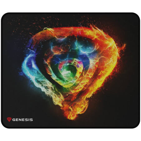 GENESIS Carbon 500 M Fire G2 Alfombrilla de ratón para juegos Multicolor