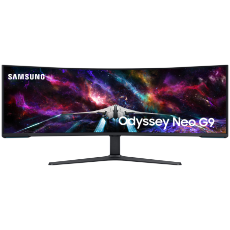 Samsung G95NC pantalla para PC 144,8 cm (57) 7680 x 2160 Pixeles Dual UHD LED Negro, Blanco