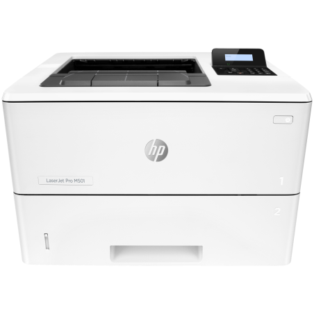 HP LaserJet Pro M501dn Blanco y negro Impresora, Solo Ethernet; A doble cara