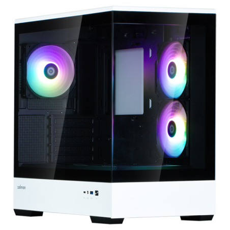 Zalman P30 BW carcasa de ordenador Mini Tower Negro