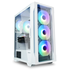 Zalman I3 NEO TG WHITE carcasa de ordenador Midi Tower Blanco