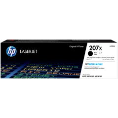 HP Cartucho de tóner Original 207X LaserJet negro de alta capacidad