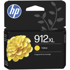 HP Cartucho de tinta Original 912XL amarillo de alta capacidad