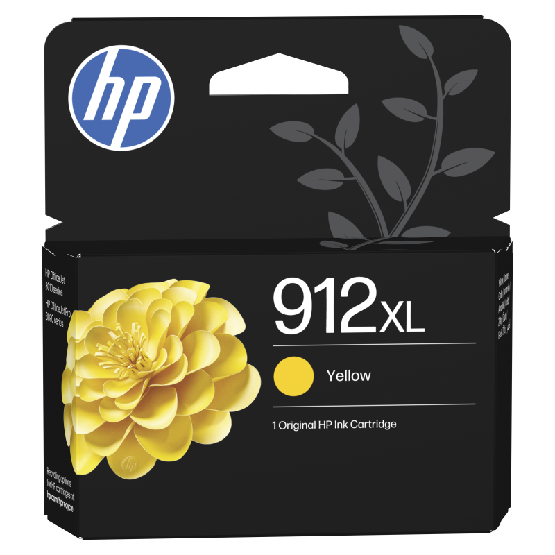 HP Cartucho de tinta Original 912XL amarillo de alta capacidad