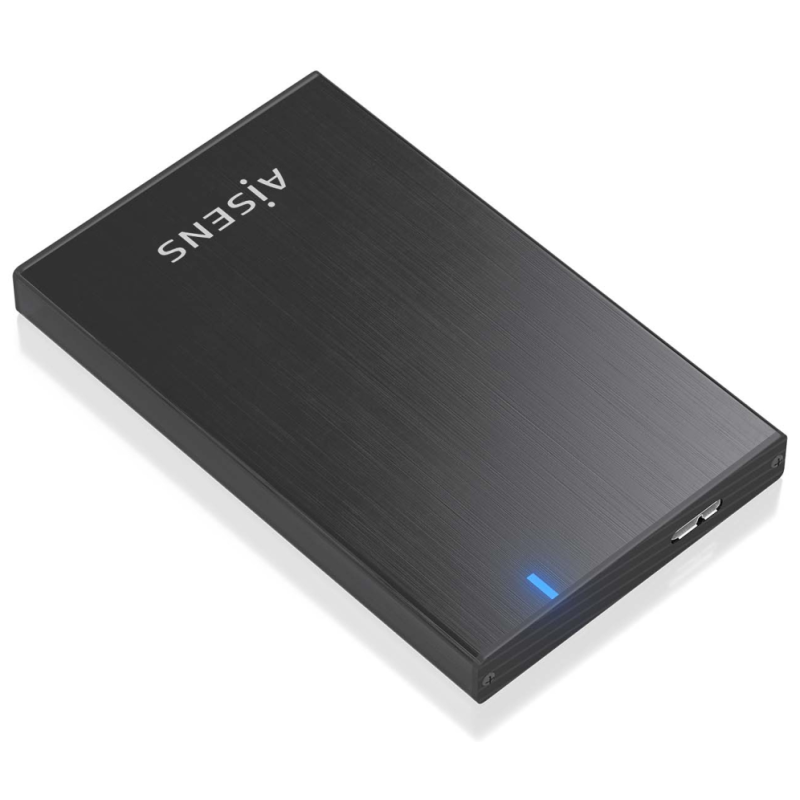 AISENS ASE-2527B caja para disco duro externo Carcasa de disco duro/SSD 2.5