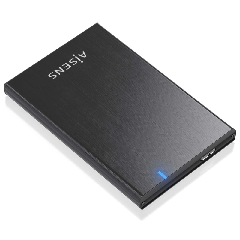 AISENS ASE-2528B caja para disco duro externo Carcasa de disco duro/SSD 2.5