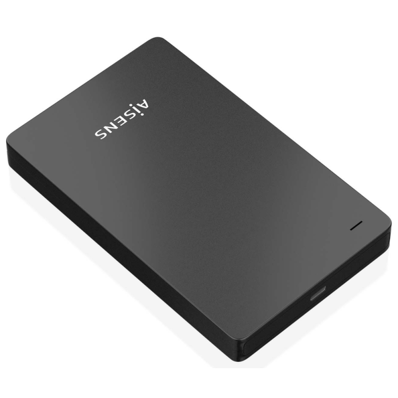 AISENS ASE-2542B caja para disco duro externo Caja de disco duro (HDD) Negro 2.5