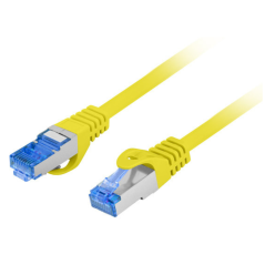 Lanberg PCF6A-10CC cable de red Amarillo 1 m Cat6a S/FTP (S-STP)