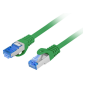 Lanberg PCF6A-10CC cable de red Verde 10 m Cat6a S/FTP (S-STP)