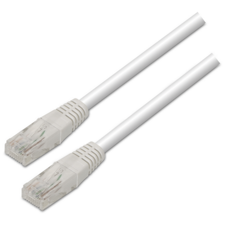 AISENS A133-0201 cable de red Blanco 10 m Cat5e U/UTP (UTP)