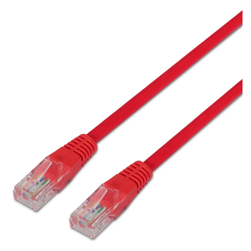 AISENS A135-0238 cable de red Rojo 1 m Cat6 U/UTP (UTP)