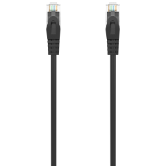AISENS Cable de Red Latiguillo RJ45 LSZH Cat.6A 500 Mhz UTP AWG24, Neg