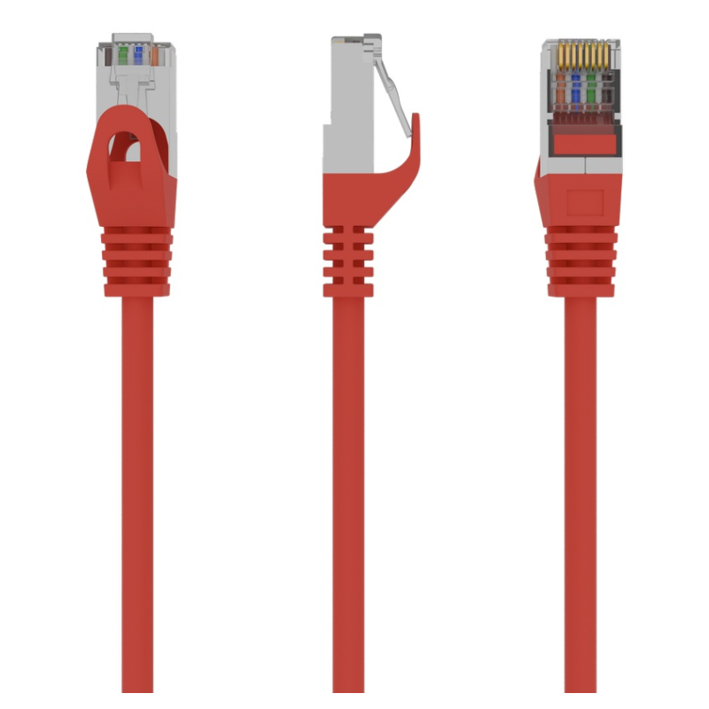 Gembird PP6-0.5M/R cable de red Rojo 0,5 m Cat6 F/UTP (FTP)