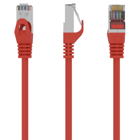 Gembird PP6-0.5M/R cable de red Rojo 0,5 m Cat6 F/UTP (FTP)
