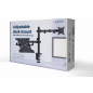 Gembird MA-DA-03 soporte para monitor 81,3 cm (32) Escritorio Negro