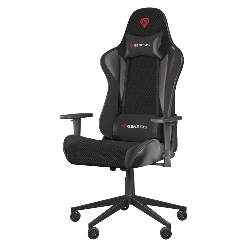 GENESIS Nitro 440 G2 Butaca para jugar Asiento acolchado Negro, Gris