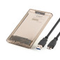 EWENT Carcasa USB3.2Gen1 para SATA 2.5USB-A Trans