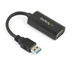 Adaptador usb tipo a a vga startech macho - hembra - negro