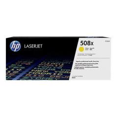 Toner hp 508x cf362x amarillo m577 alto rendimiento
