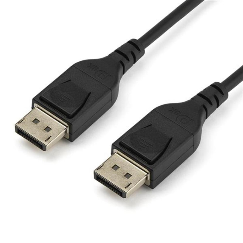 Cable displayport startech 2m - macho - macho - negro