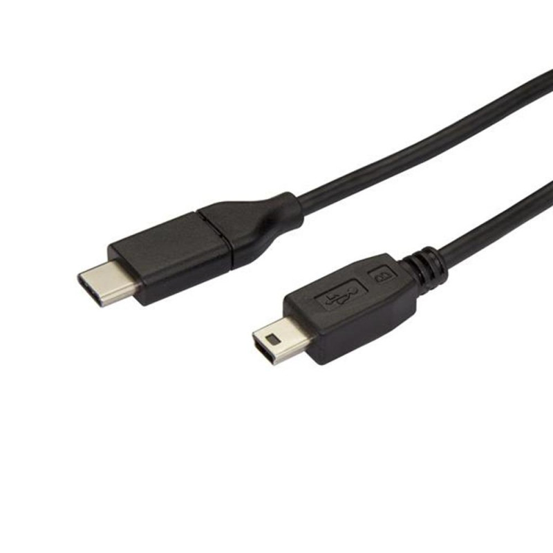 Cable usb tipo c a mini usb tipo b startech 2m - macho - macho - negro