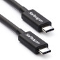 Cable usb tipo c startech 2m - macho - macho - negro