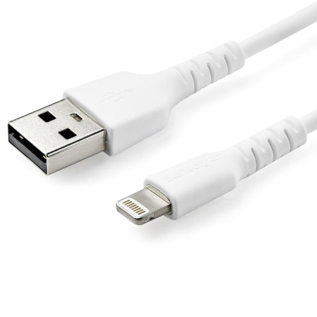 Cable lightning a usb tipo a startech 2m - macho - macho - blanco